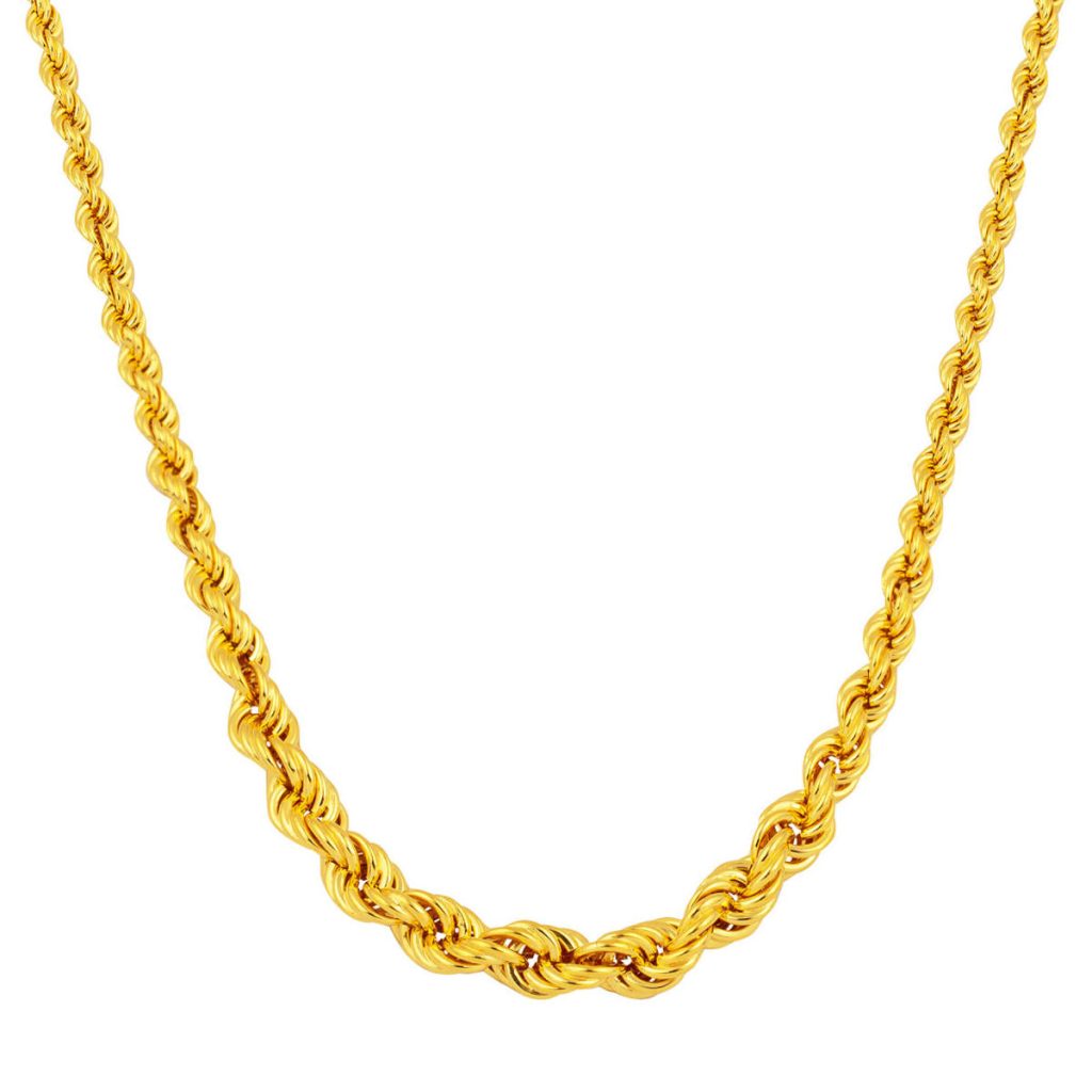 Süzme Halat Or Chaine Collier 50 cm.