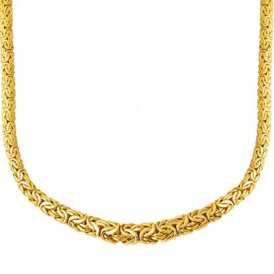 Italian Kral Chaine Or Gerdanlık Collier 14 Carats