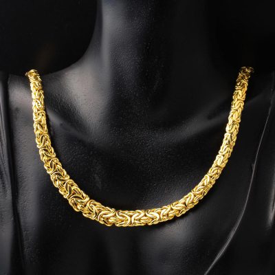 İtalyan Kral Zincir Altın Gerdanlık Kolye 14 Ayar - 14K - 16.97g - EZ Gold
