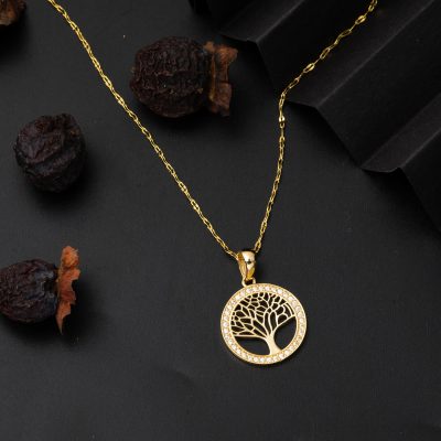 Yaşam Ağacı 14 Ayar Altın Kolye - 14K - 2.61g - EZ Gold