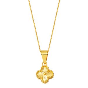 Trèfle 22 Carats Or Collier