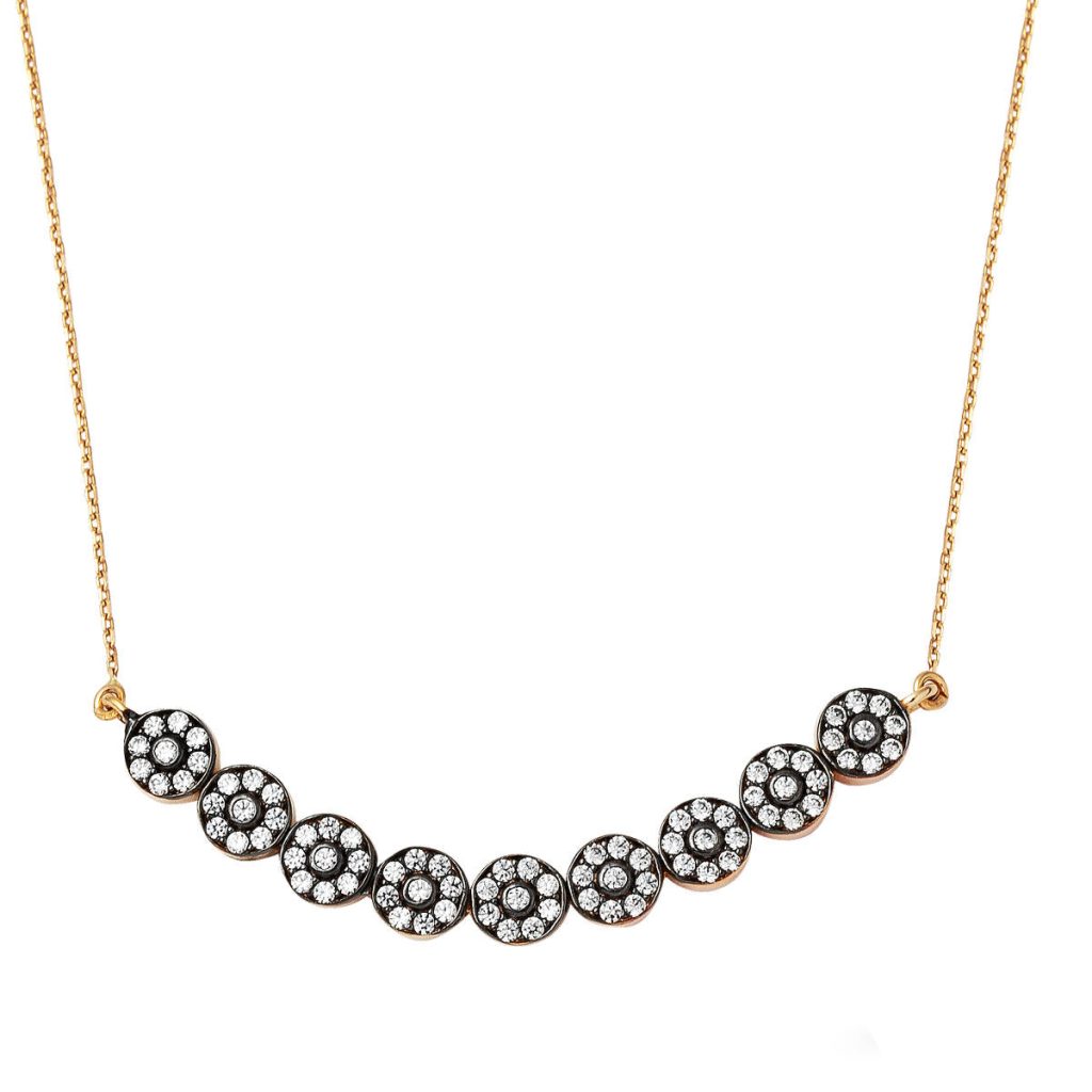 Efruz Rose Gold Salıncak Necklace