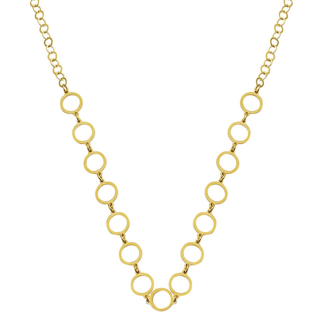 Creole Chaine sans Pierre Or Collier