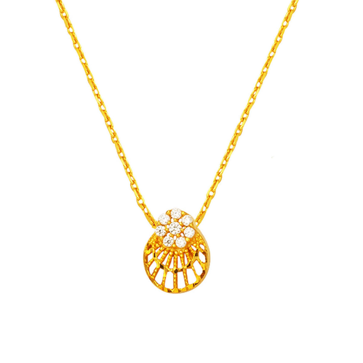 Deniz Kabuğu 14 Carats Or Collier