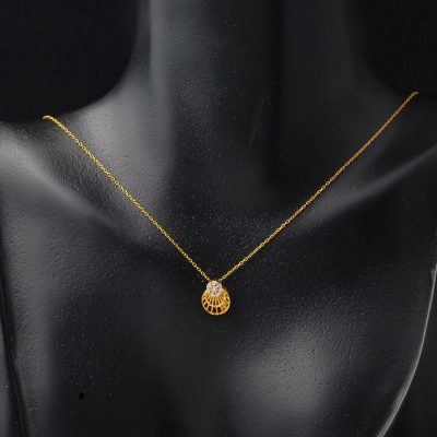 Deniz Kabuğu 14 Ayar Altın Kolye - 14K - 1.64g - EZ Gold