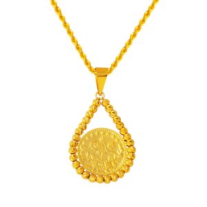 22 Carats Demi avec Reşat Boules Boules Collier