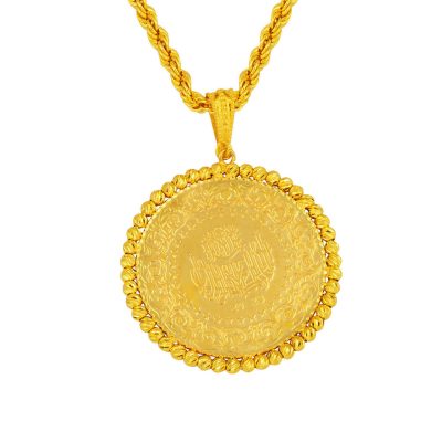 Tam Orlı 22 Carats Doriquelı Zincirli Collier