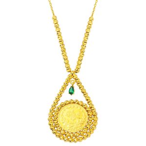 Half Resat Gold 22 Karat Necklace