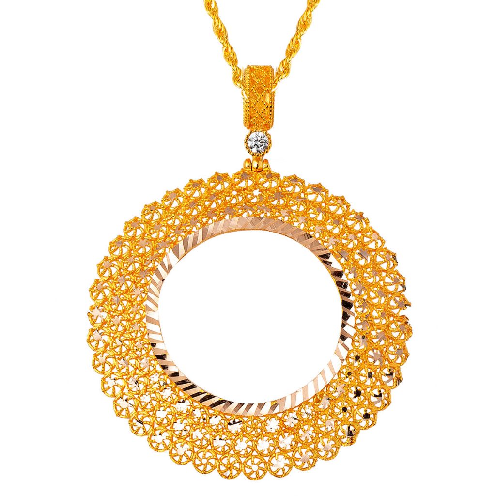 Star Telkari Tam Goldlık Necklace