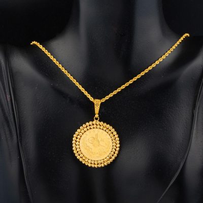 Plein avec Reşat 22 Carats Or Collier - 22K - 16.1g - EZ Gold
