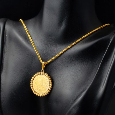 Plein avec Reşat 22 Carats Or Collier - 22K - 14.55g - EZ Gold