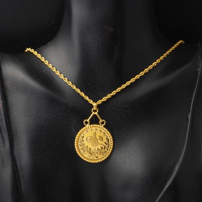 Plein avec Reşat 22 Carats Or Collier - 22K - 15.23g - EZ Gold