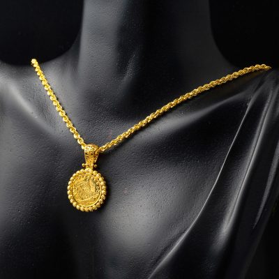 Quart Reşat 22 Carats Dorique Or Collier - 22K - 8.04g - EZ Gold