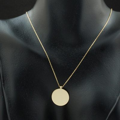İsimlikli 14 Carats sans Pierre Or Collier - 14K - 2.67g - EZ Gold