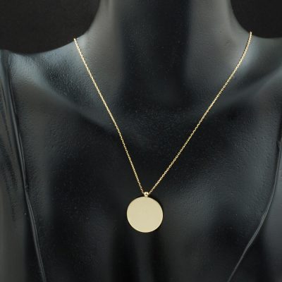 İsimlikli 14 Carats sans Pierre Or Collier - 14K - 2.13g - EZ Gold
