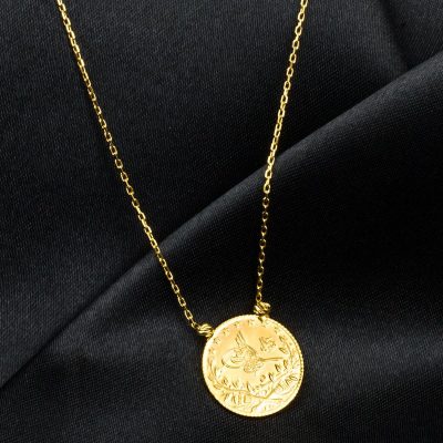 Quart avec Reşat 22 Carats Or Collier