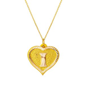 14 Karat I Letteri Gold Chain Necklace