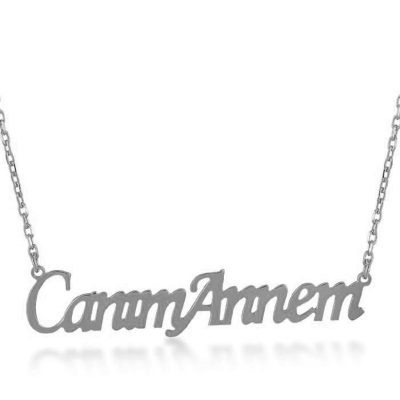 Canım Annem Yazılı 14 Carats Or Collier - 14K - 3.6g - EZ Gold