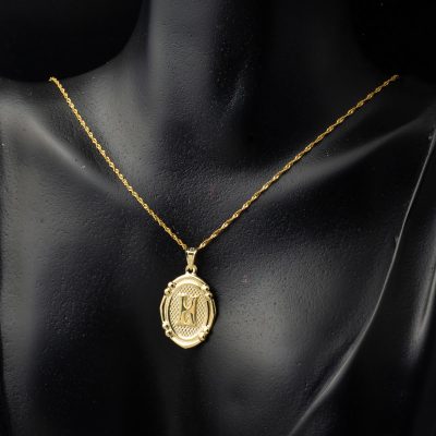 14 Ayar İtalyan H Harfi Altın Kolye - 14K - 1.51g - EZ Gold