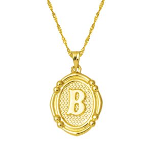 14 Karat Italian B Letteri Gold Necklace