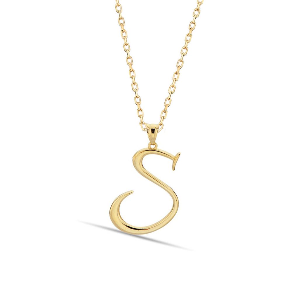 S Letteri 14 Karat Gold Necklace