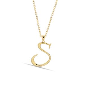 S Lettrei 14 Carats Or Collier