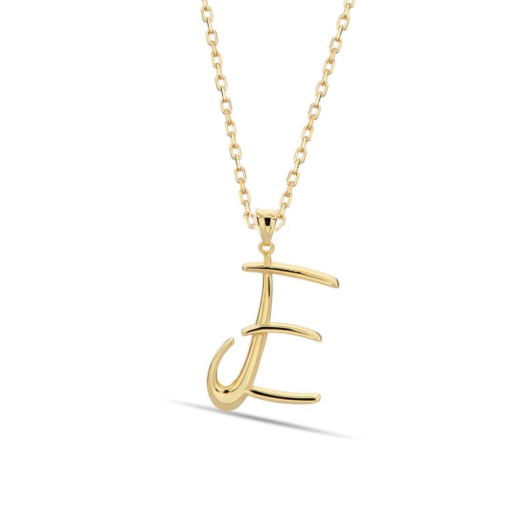 E Lettrei 14 Carats Or Collier