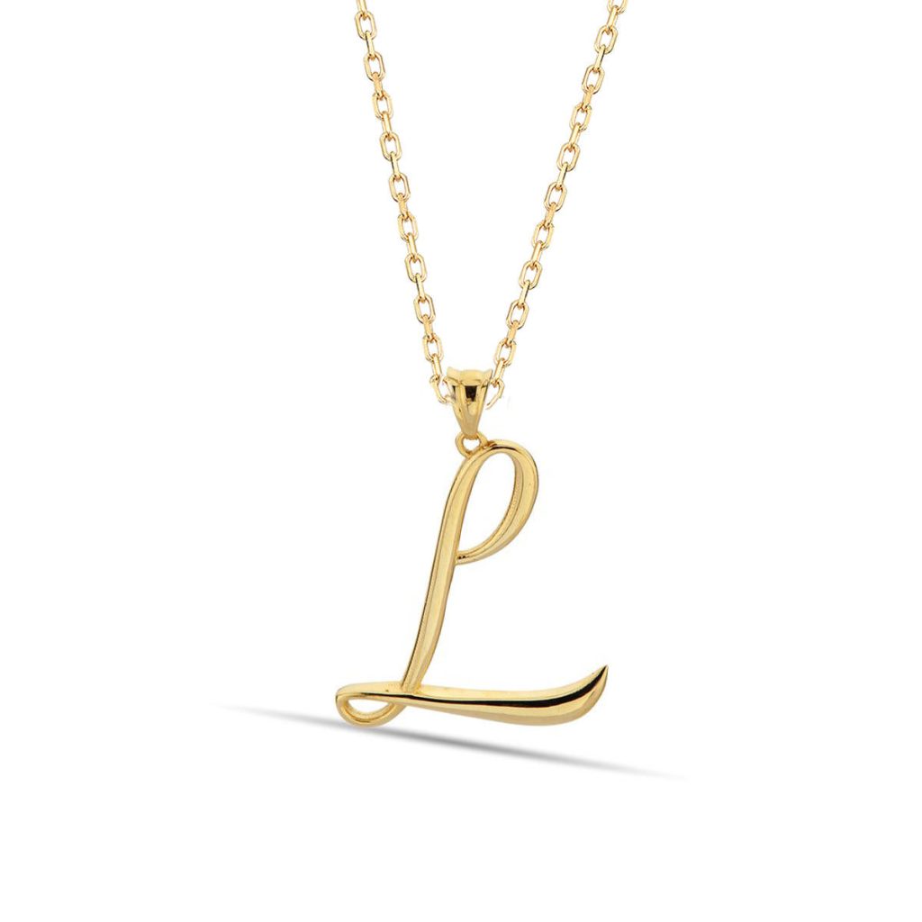 L Lettrei 14 Carats Or Collier
