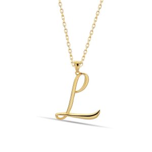 L Letteri 14 Karat Gold Necklace