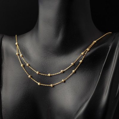 Top Goldlı 14K Shakira Necklace - 14K - 2.77g - EZ Gold