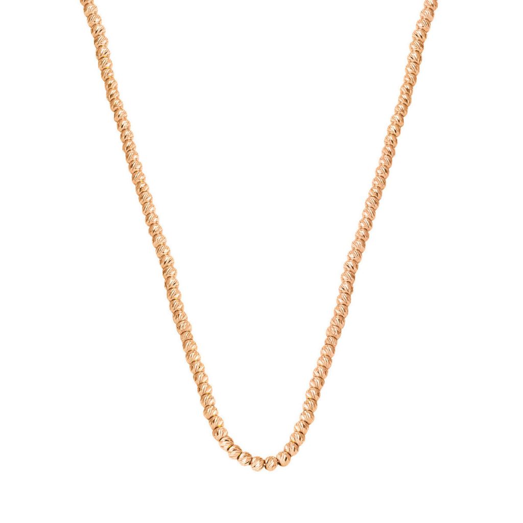 Top Gold 14 Karat Rose Gold Necklace