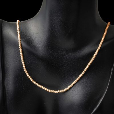 Top Goldlı 14K Rose Gold Necklace - 14K - 10.02g - EZ Gold