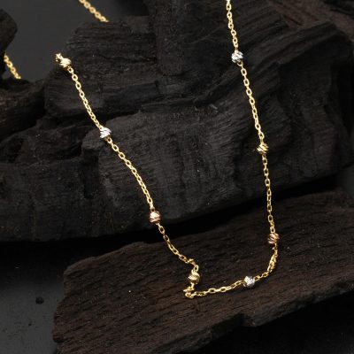 Top Orlı 14 Carats Popcorn Zincir Collier - 14K - 2.32g - EZ Gold