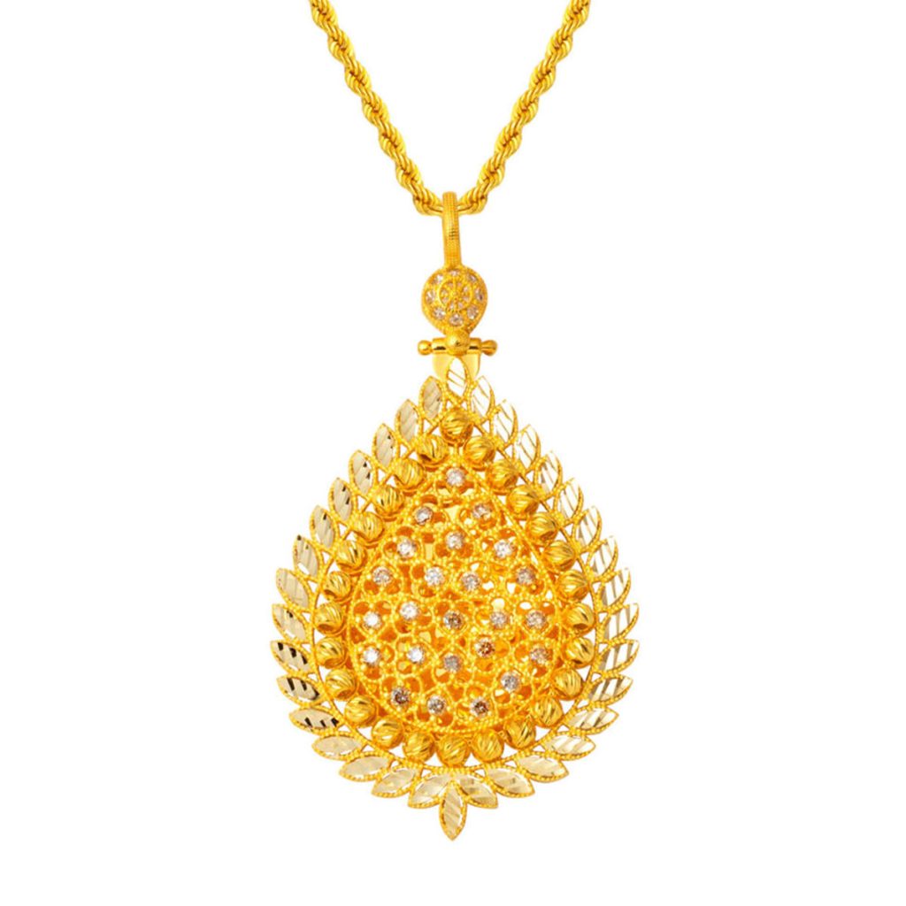 Antique Design Chain Gold Necklace