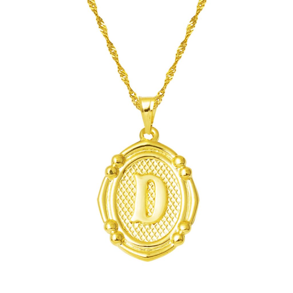 14 Karat Italian D Letteri Gold Necklace