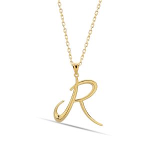R Letteri 14 Karat Gold Necklace