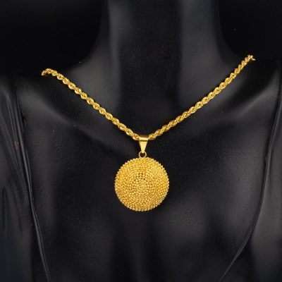 Beypazarı 14K Gold Zincirli Necklace - 14K - 10.96g - EZ Gold