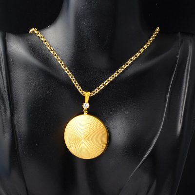 Beypazarı 14K Gold Necklace 3,5 cm Çaplı - 14K - 9.11g - EZ Gold