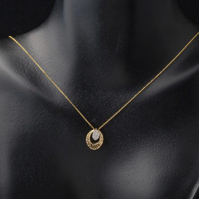 Mini Tree of Life Gold Necklace - 14K - 1.93g - EZ Gold