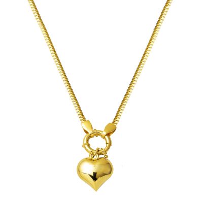 with Heart 14K Gold Gerdanlık Necklace