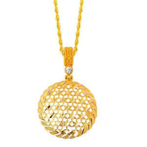 Tree of Life 14 Karat Gold Necklace