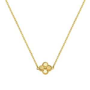 with Clover 14 Karat Yellow Gold Women's Necklace