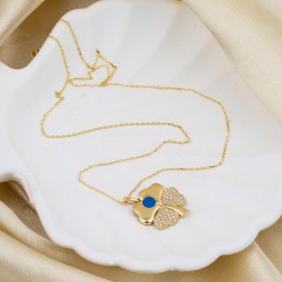 Yonca 14 Ayar Altın Kolye - 14K - 2.82g - EZ Gold