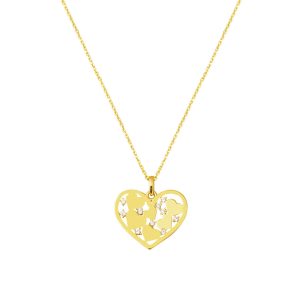 Minimalist Heartler Women's Gold Necklace