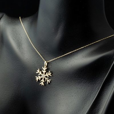 14K Gold Kartanesi Necklace - 14K - 2.64g - EZ Gold