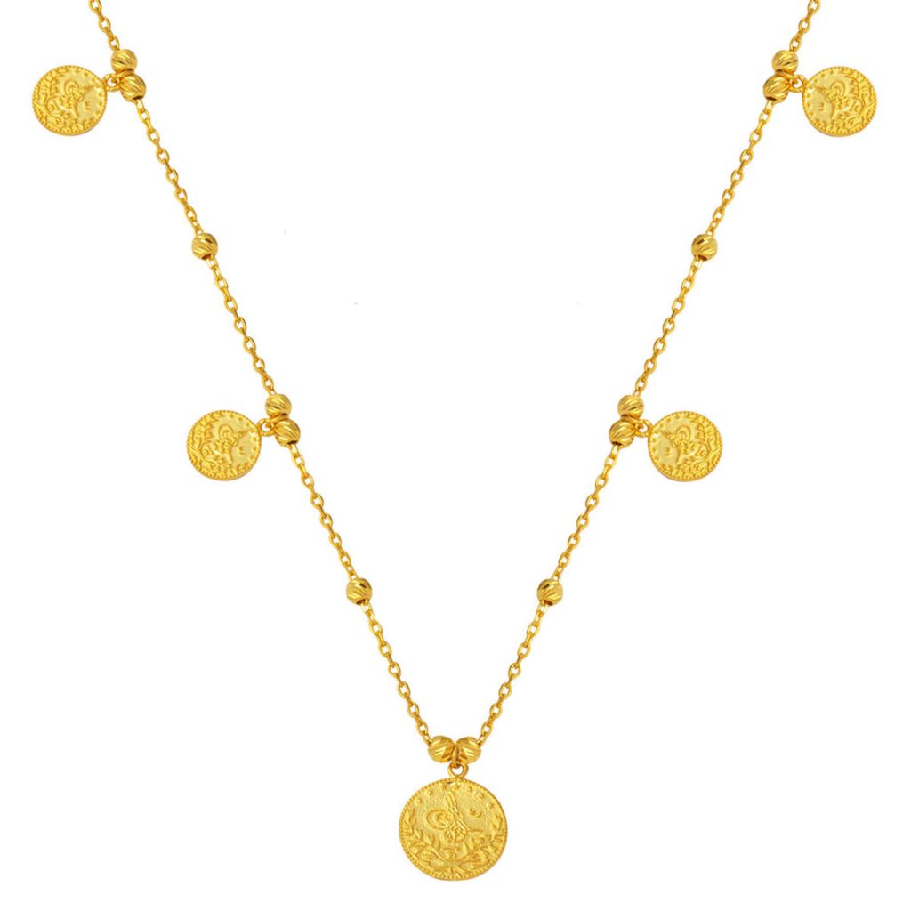 Monogramme Ottoman Pandora Chaine 14 Carats Or Collier
