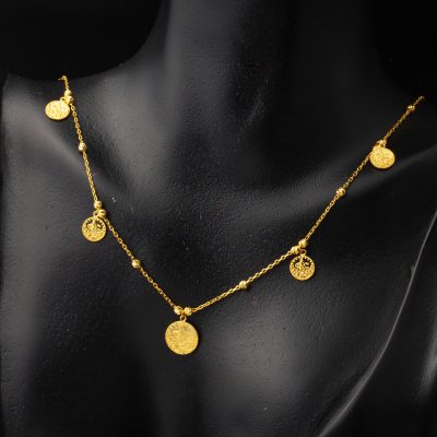 with Monogram Pandora Zincir 14K Gold Necklace - 14K - 5g - EZ Gold