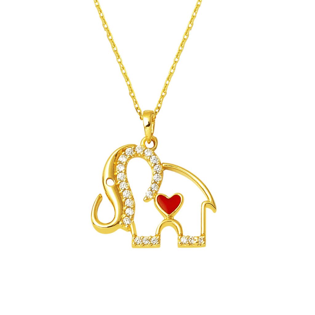 Filli Heart 14 Karat Gold Necklace