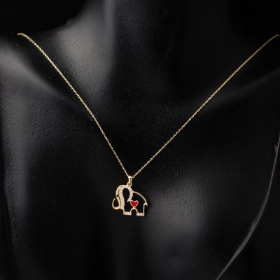 Filli Cœur 14 Carats Or Collier - 14K - 2.19g - EZ Gold