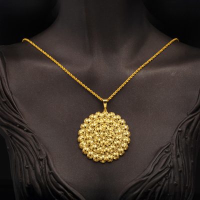 Işık Çemberi 22K Gold Necklace - 22K - 14.75g - EZ Gold